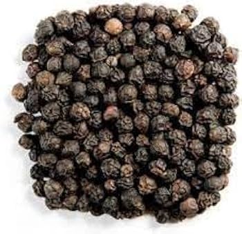 Whole black pepper spice
